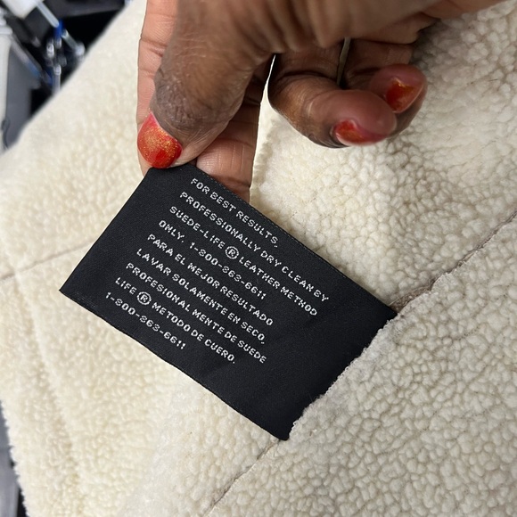 St. John’s Bay Suede boho coat - Picture 9 of 11